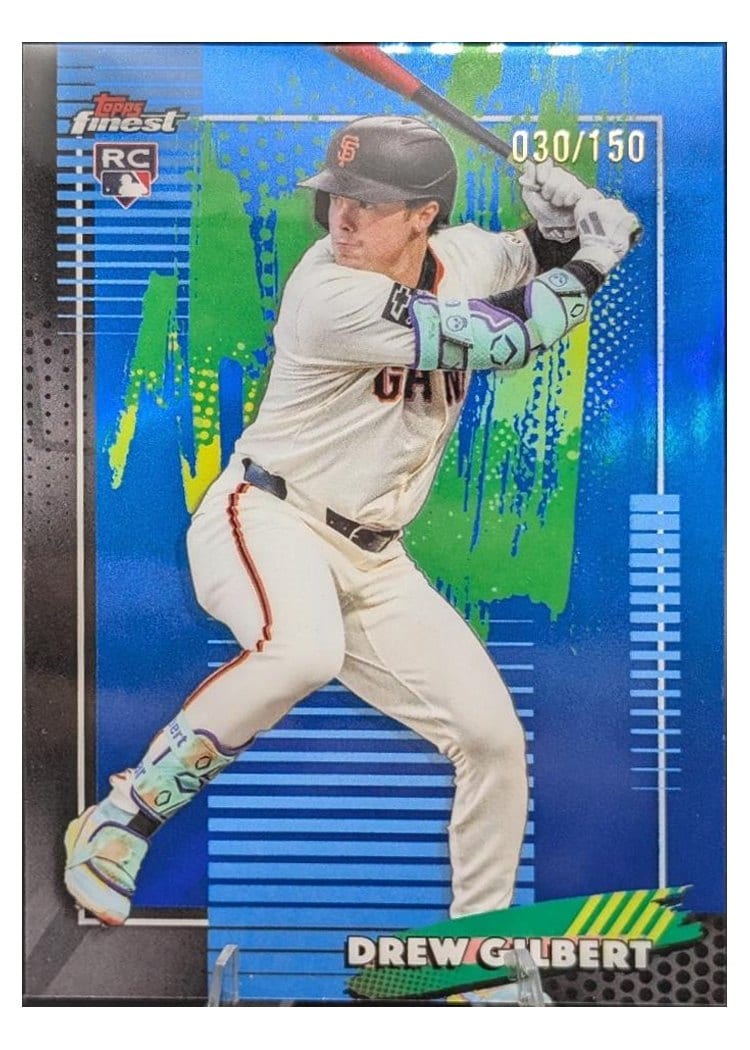2026 Topps Finest Drew Gilbert #53 card