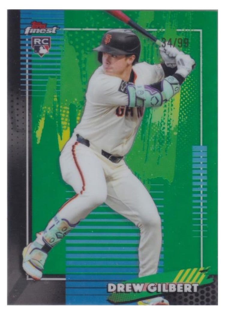 2026 Topps Finest Drew Gilbert #53 card