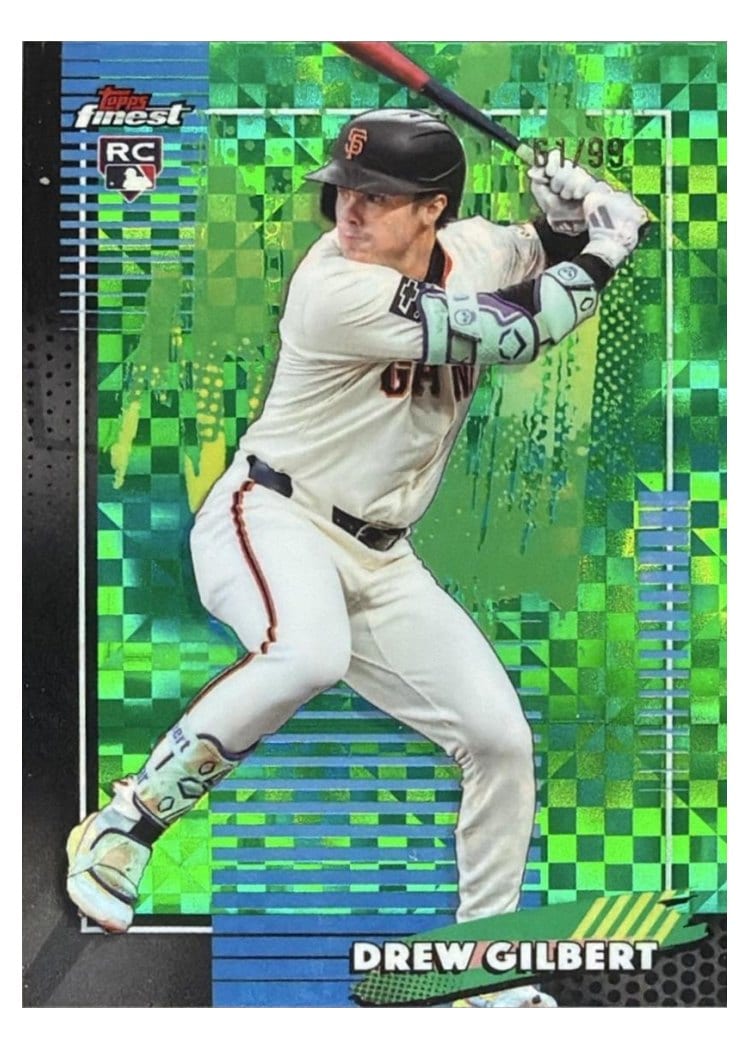 2026 Topps Finest Drew Gilbert #53 card