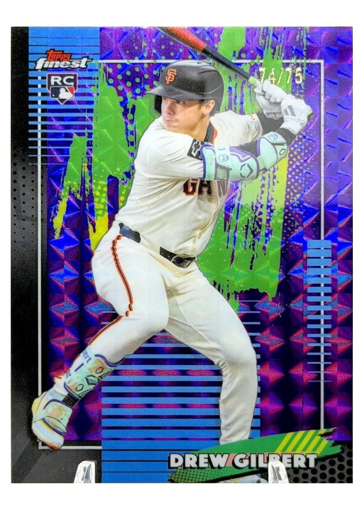 2026 Topps Finest Drew Gilbert #53 card