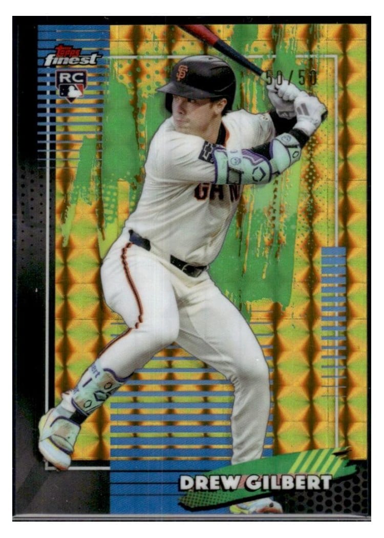 2026 Topps Finest Drew Gilbert #53 card