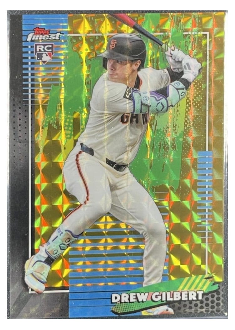 2026 Topps Finest Drew Gilbert #53 card