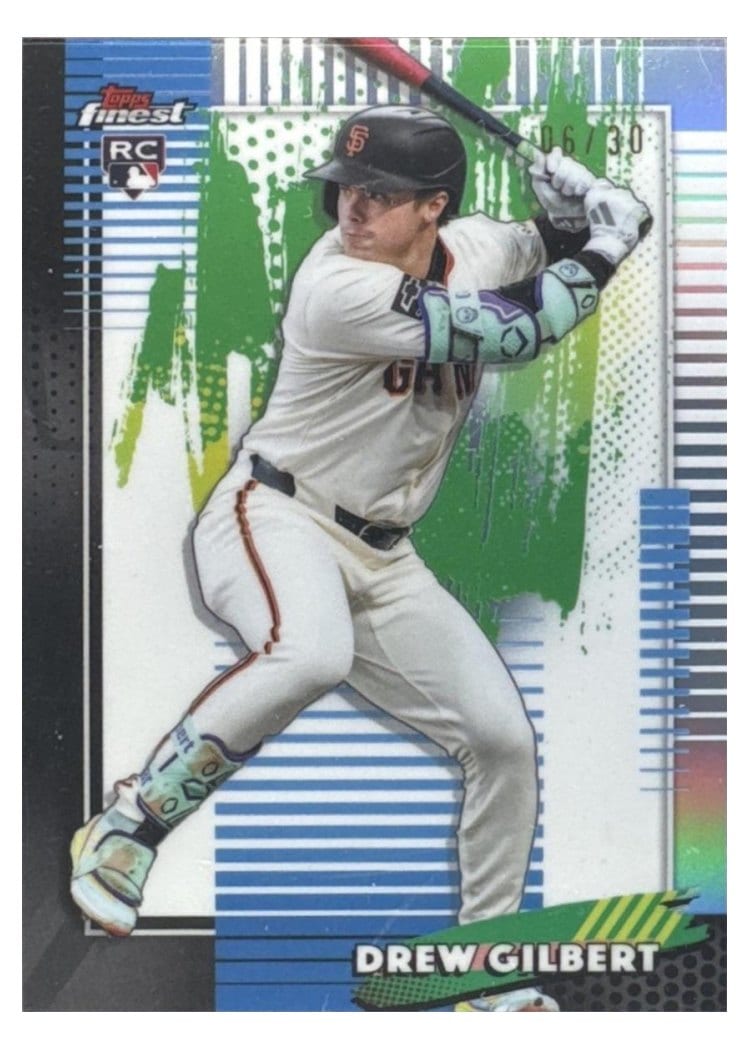 2026 Topps Finest Drew Gilbert #53 card