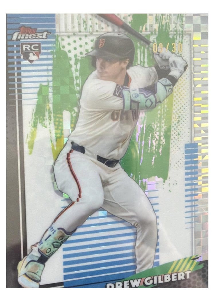 2026 Topps Finest Drew Gilbert #53 card