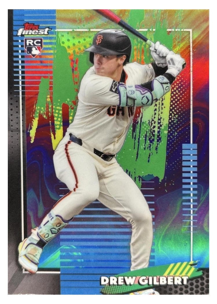 2026 Topps Finest Drew Gilbert #53 card