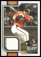 2026 Topps Real One Relics Drew Gilbert #155 card