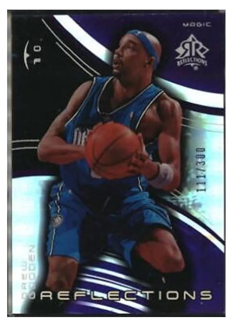 2004 Upper Deck Reflections drew gooden #60 card