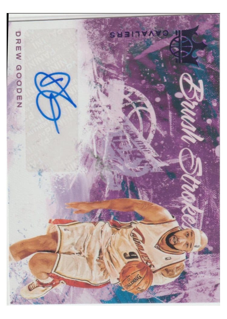 2021-22 Panini Court Kings Brush Strokes Drew Gooden #BR-DGD card