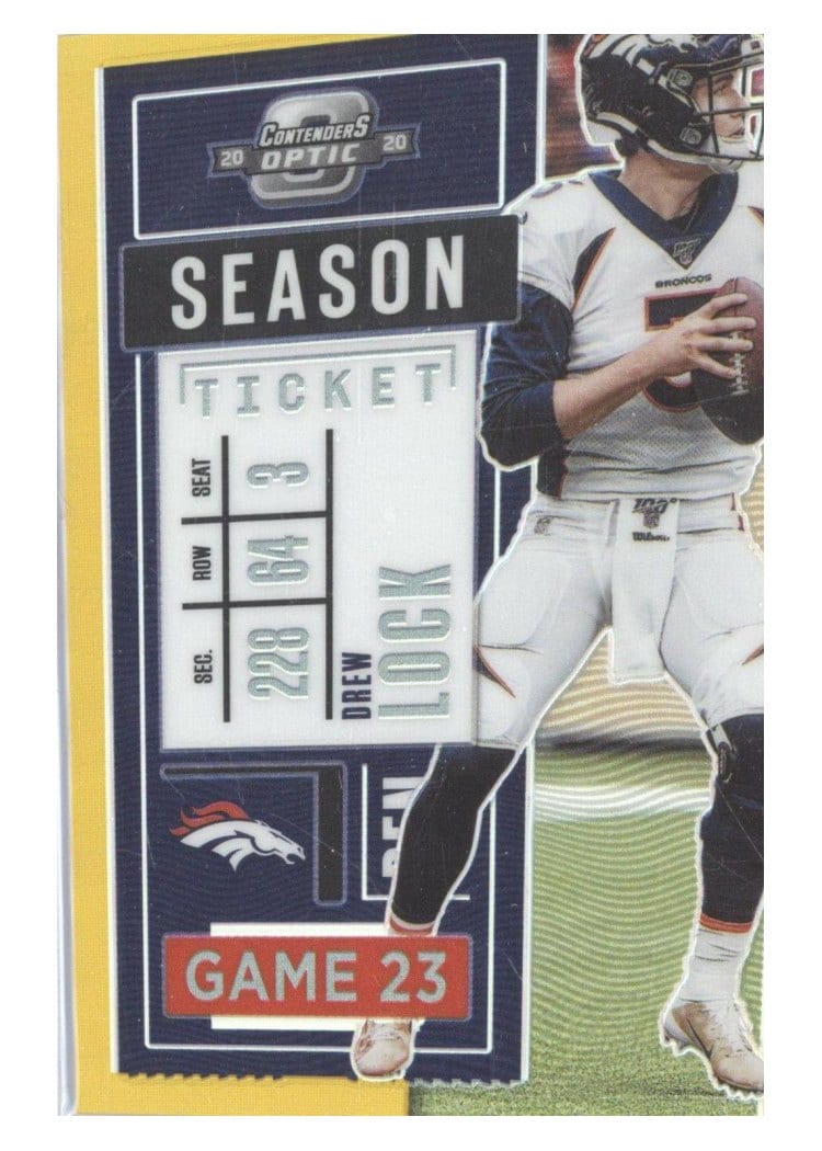 2020 Panini Contenders Optic Drew Lock #18 card