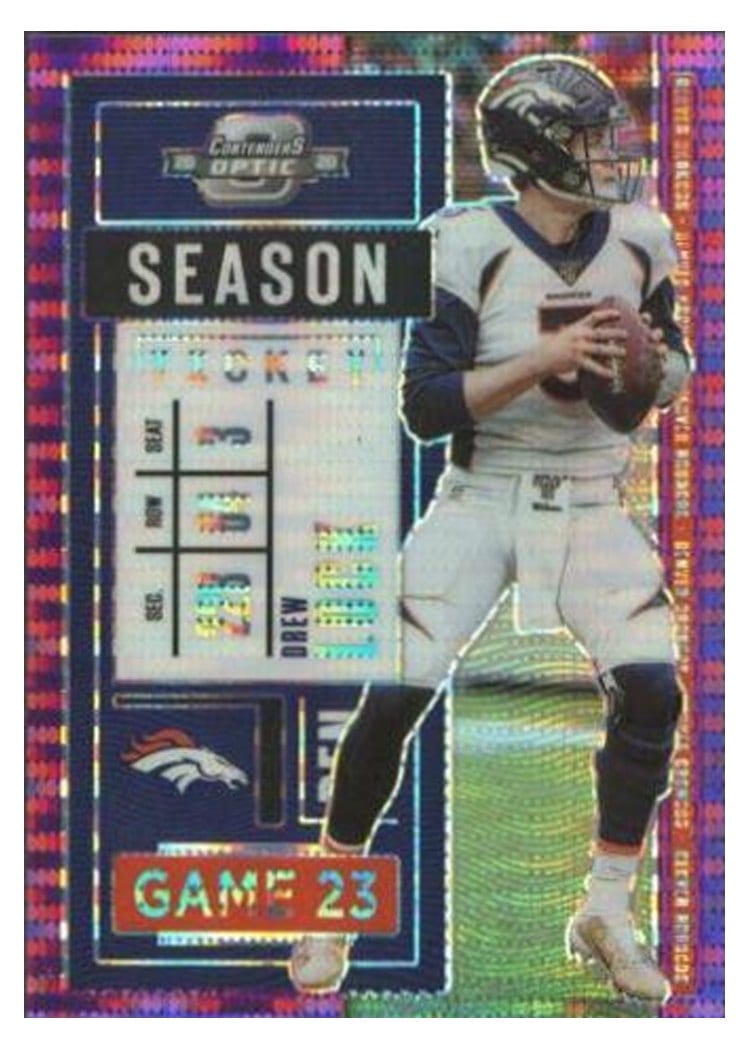 2020 Panini Contenders Optic Drew Lock #18 card