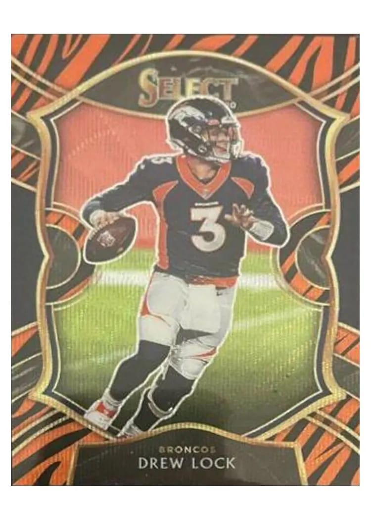 2020 Panini Select Base Set Drew Lock #27 card