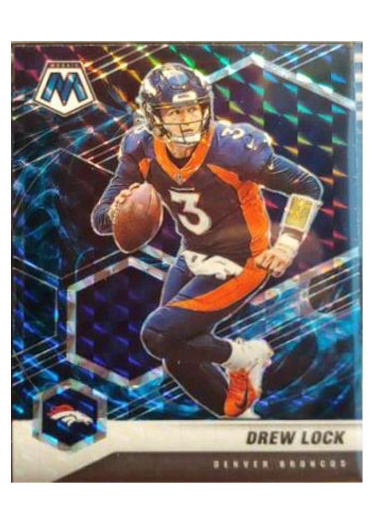 2021 Panini Mosaic Base Set Drew Lock #66 card