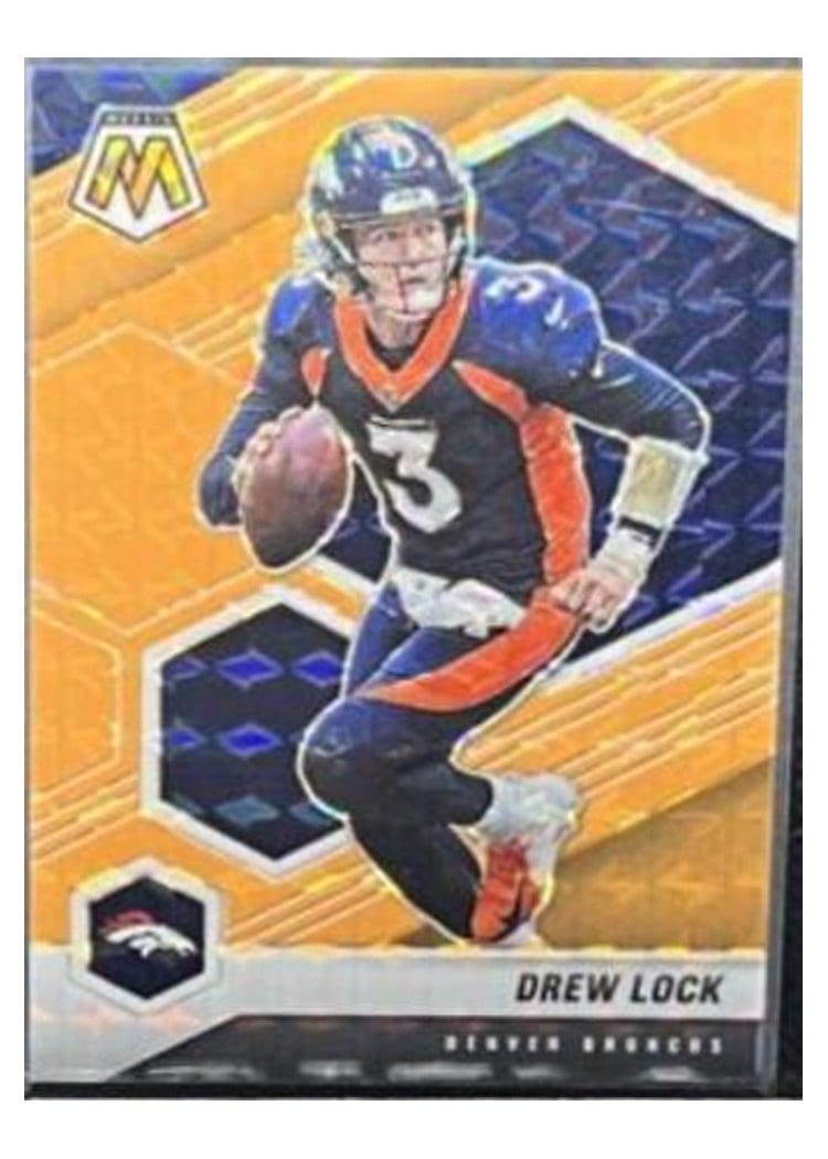2021 Panini Mosaic Base Set Drew Lock #66 card