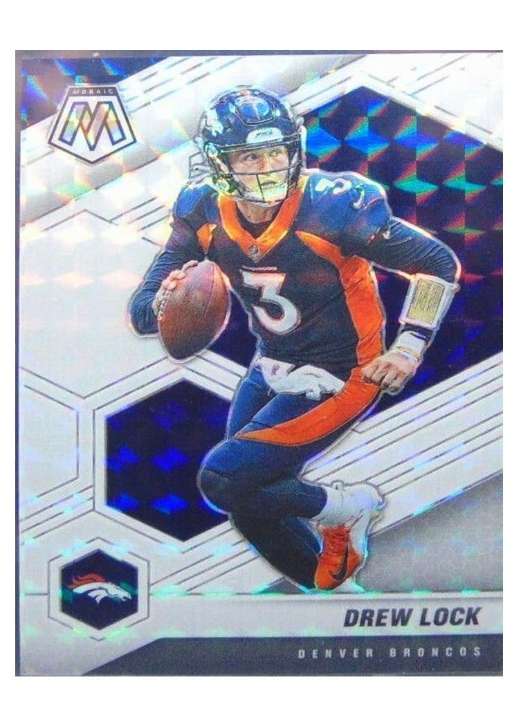 2021 Panini Mosaic Base Set Drew Lock #66 card
