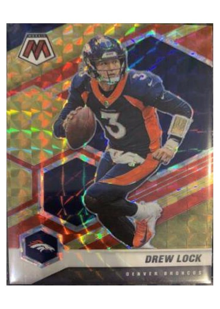 2021 Panini Mosaic Base Set Drew Lock #66 card