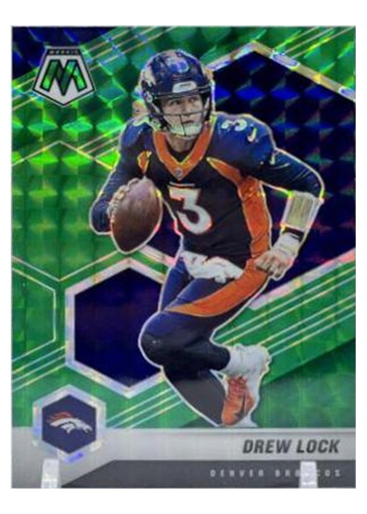 2021 Panini Mosaic Base Set Drew Lock #66 card