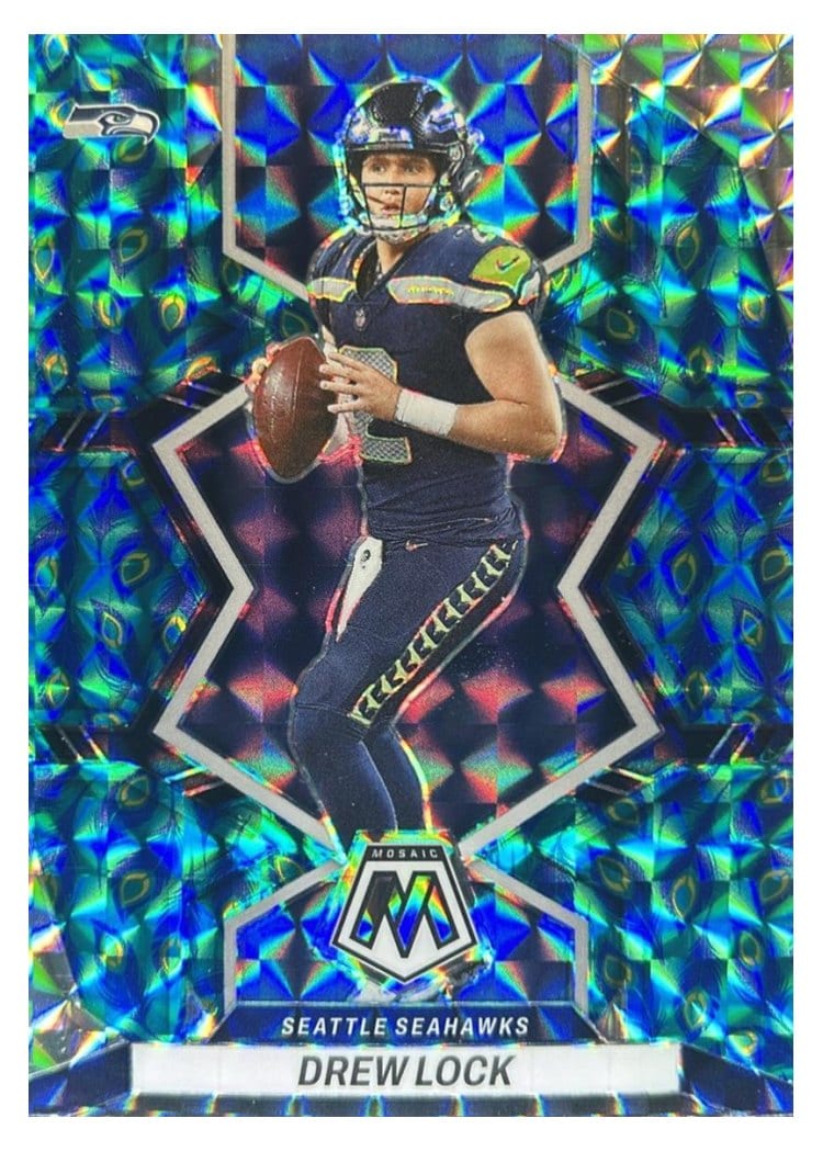 2022 Panini Mosaic Base Set Drew Lock #169 card