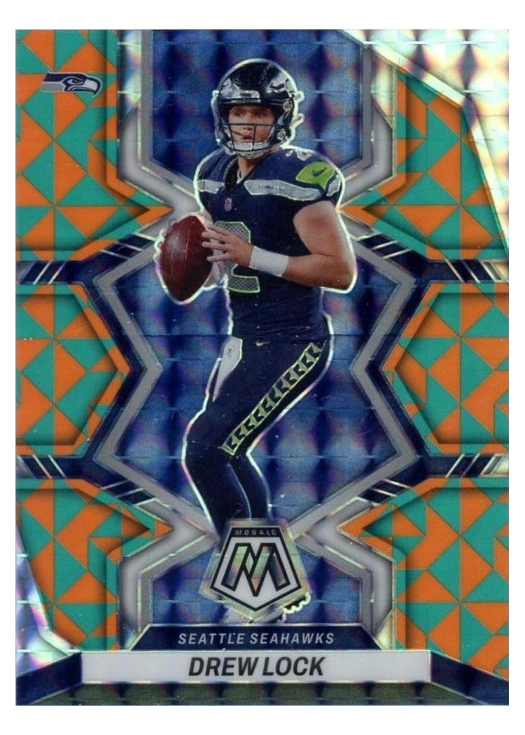 2022 Panini Mosaic Base Set Drew Lock #169 card
