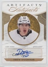 2022-23 Upper Deck Artifacts Autograph Facts Drew O'Connor #AF-DO card