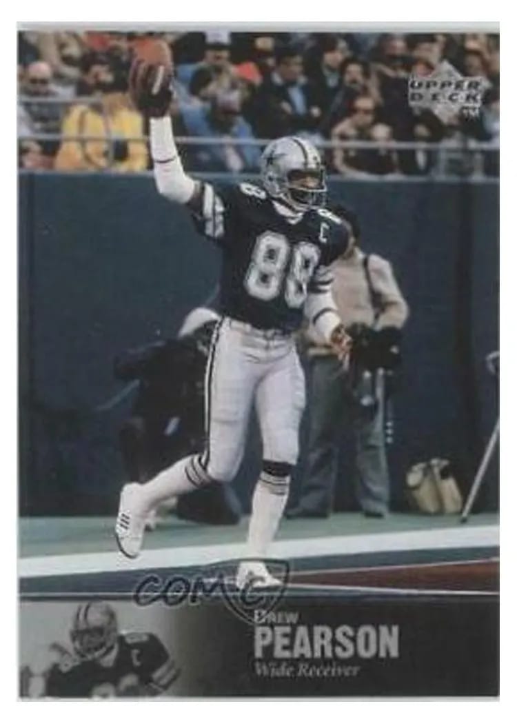 1997 Upper Deck Legends Drew Pearson #153 card