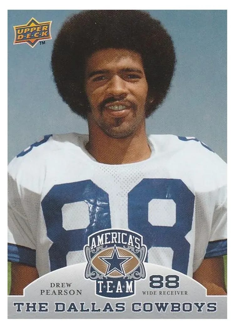 2009 Upper Deck America's Team Drew Pearson #39 card