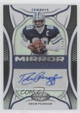 2022 Panini Certified Mirror Signatures Drew Pearson #MS-DP card