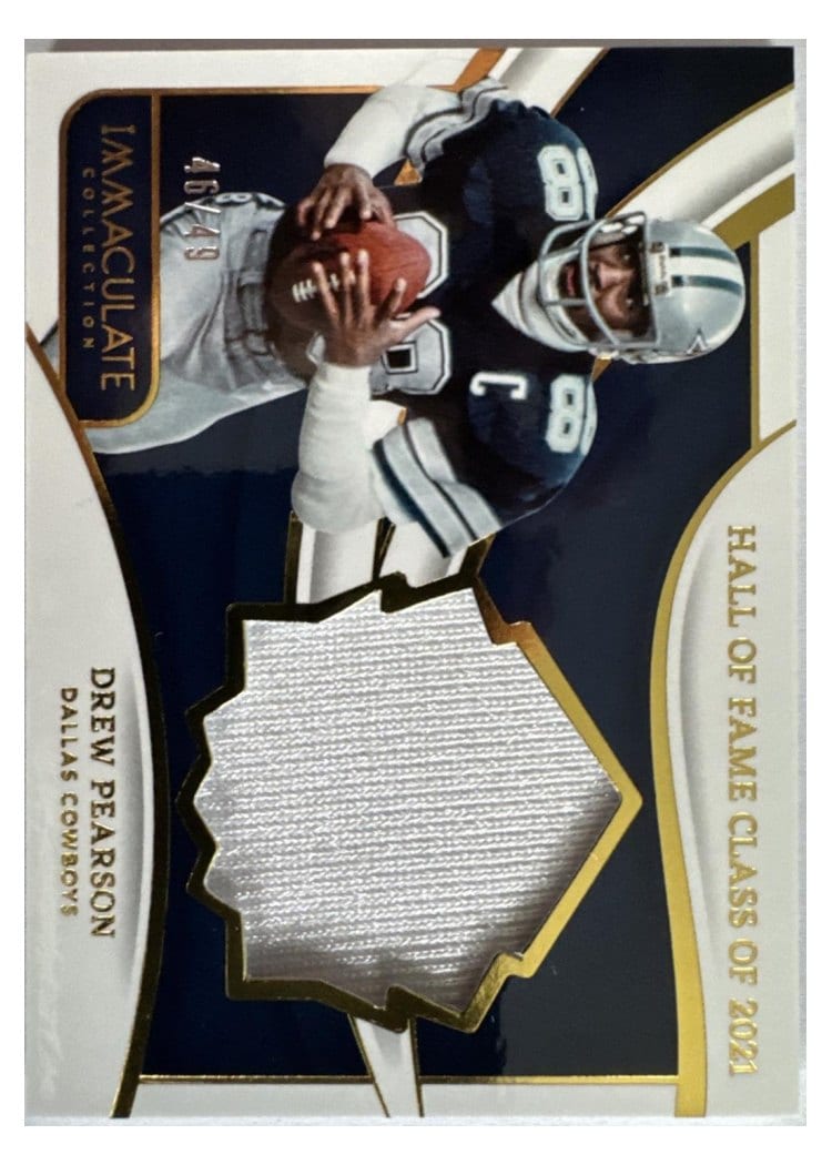 2024 Panini Immaculate Collection Immaculate HOF Jerseys Drew Pearson #14 card