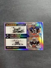 2022 Panini Classics Classic Combos Drew Pearson / Roger Staubach #CC-6 card