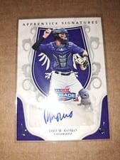 2024 Panini Crusade Apprentice Signatures Drew Romo #AS-DRM card