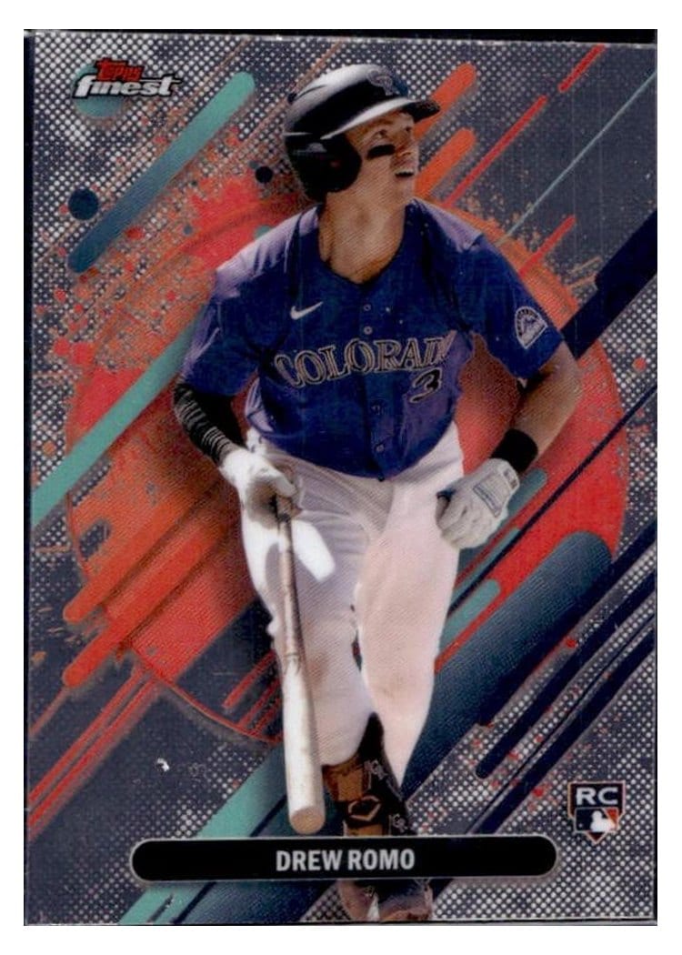 2025 Finest Base Set Drew Romo #226 card