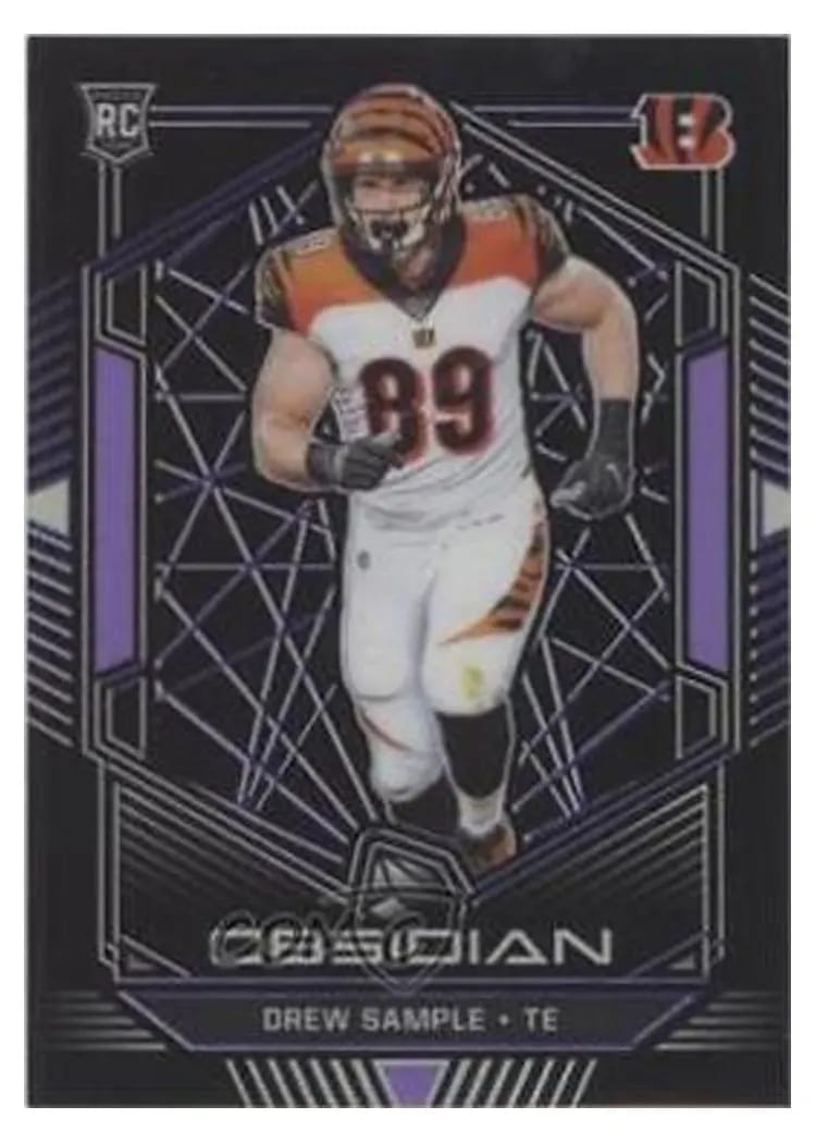 2019 Panini Obsidian Drew Sample #161 card