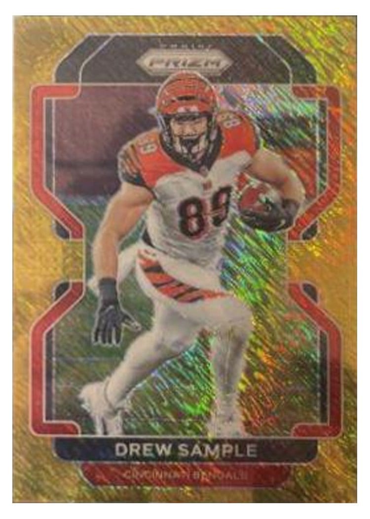 2021 Panini Prizm Base Set Drew Sample Gold Shimmer #272