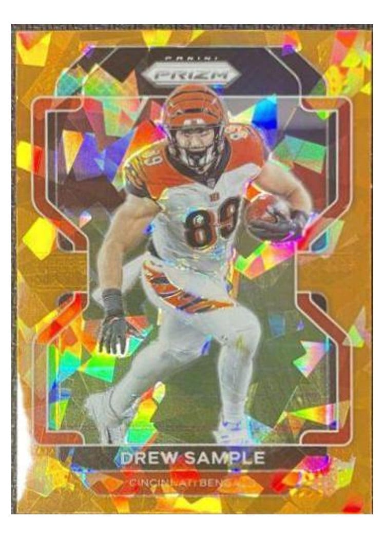 2021 Panini Prizm Base Set Drew Sample Orange Ice Prizm #272 card