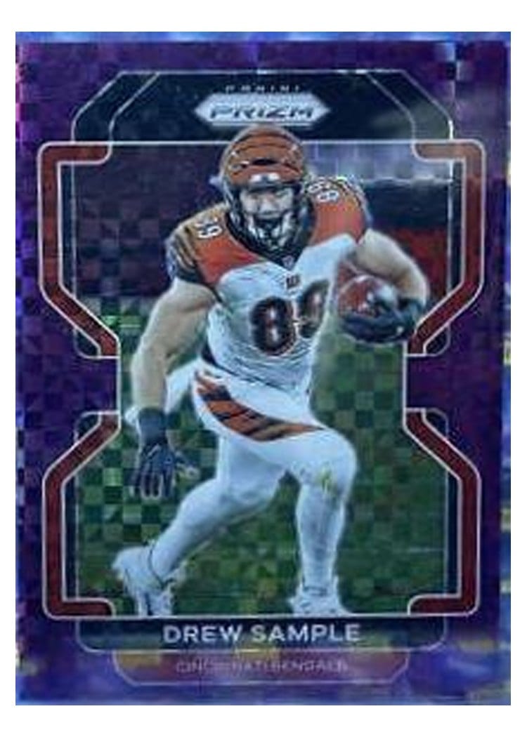 2021 Panini Prizm Base Set Drew Sample Purple Power Prizm #272 card