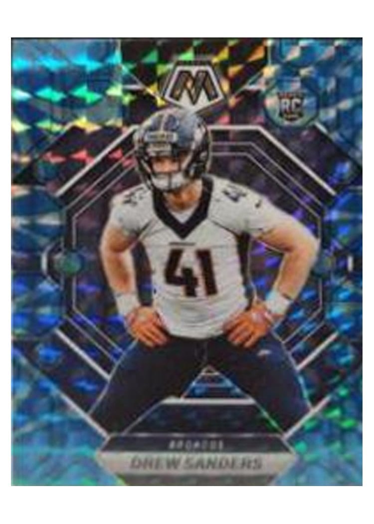2023 Panini Mosaic Base Set Drew Sanders #318 card