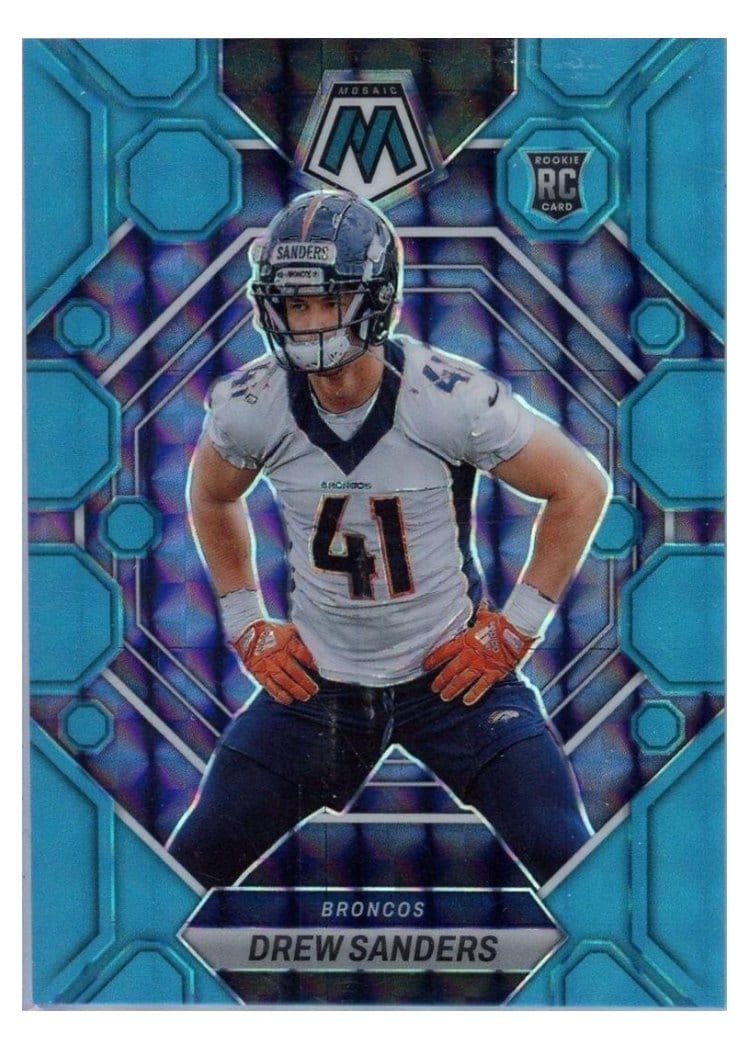 2023 Panini Mosaic Base Set Drew Sanders #318 card