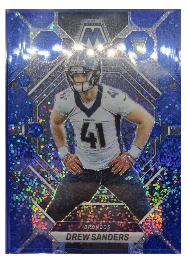 2023 Panini Mosaic Base Set Drew Sanders #318 card