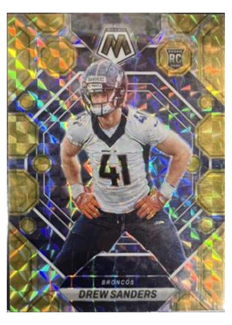 2023 Panini Mosaic Base Set Drew Sanders #318 card