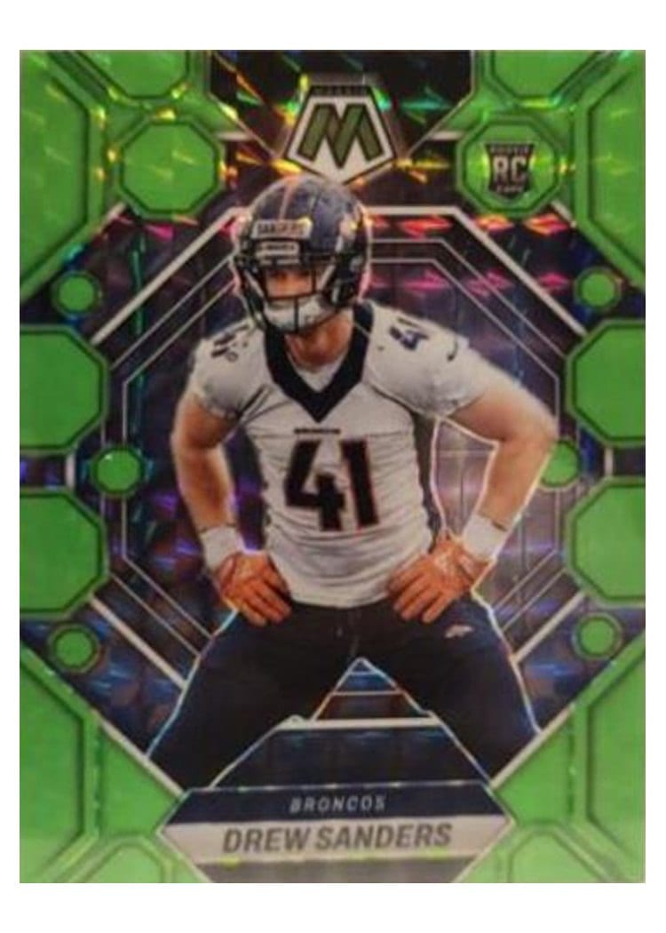 2023 Panini Mosaic Base Set Drew Sanders #318 card