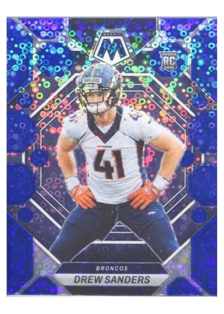 2023 Panini Mosaic Base Set Drew Sanders #318 card