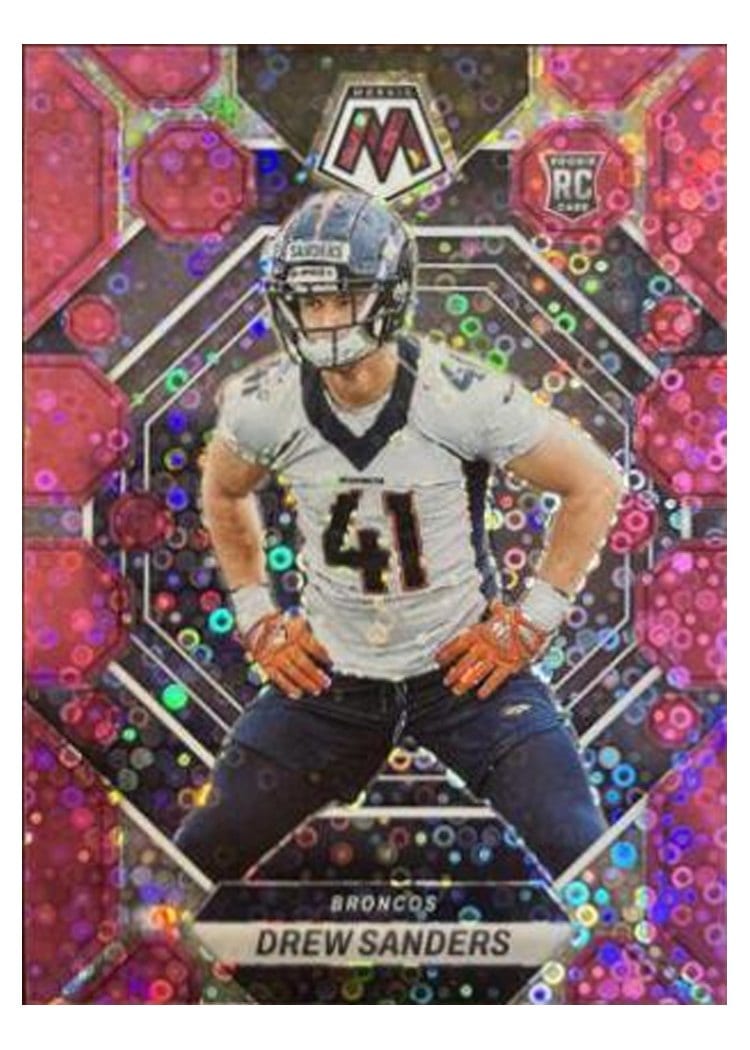 2023 Panini Mosaic Base Set Drew Sanders #318 card