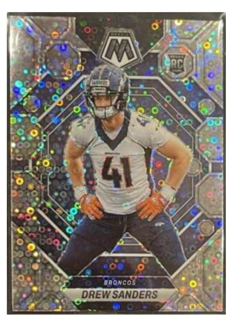 2023 Panini Mosaic Base Set Drew Sanders #318 card