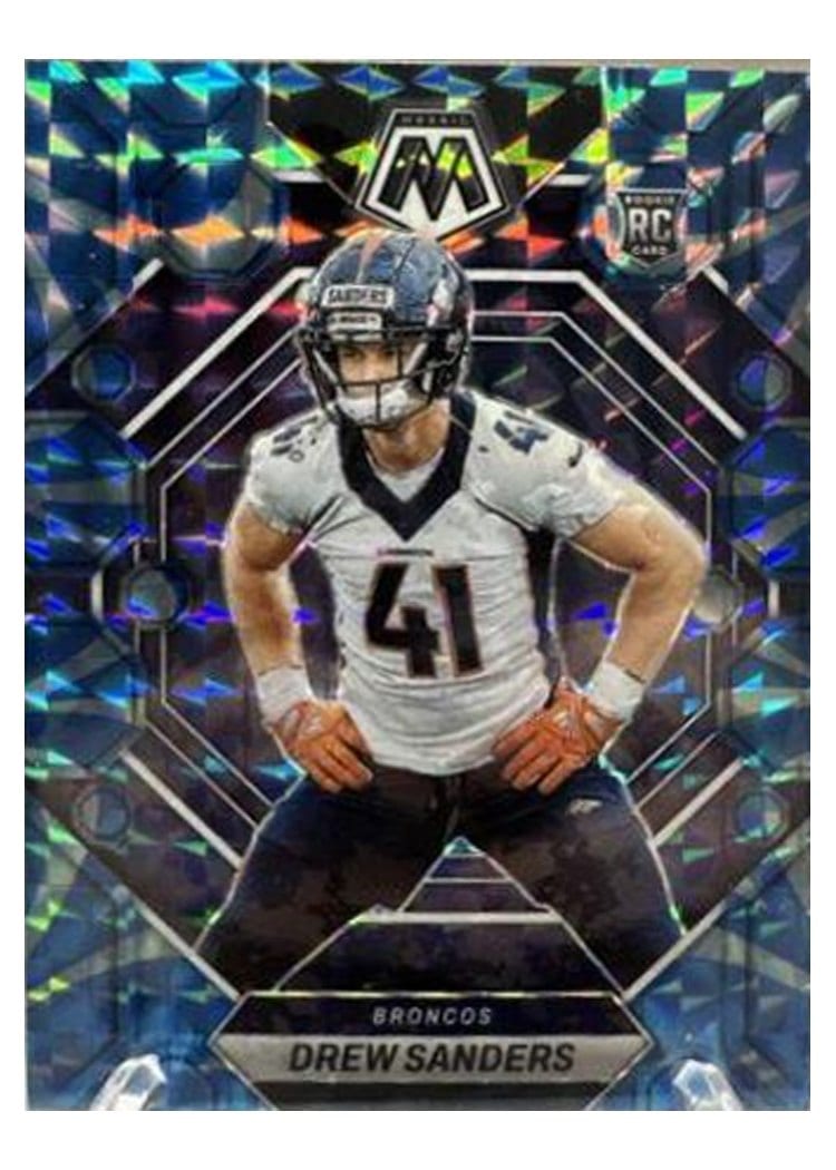 2023 Panini Mosaic Base Set Drew Sanders #318 card