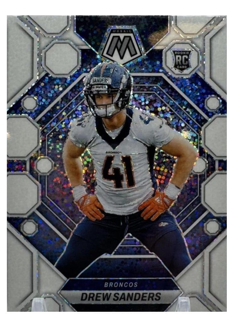 2023 Panini Mosaic Base Set Drew Sanders #318 card