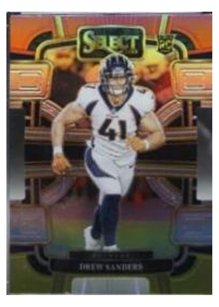 2023 Panini Select Base Set Drew Sanders #30 card