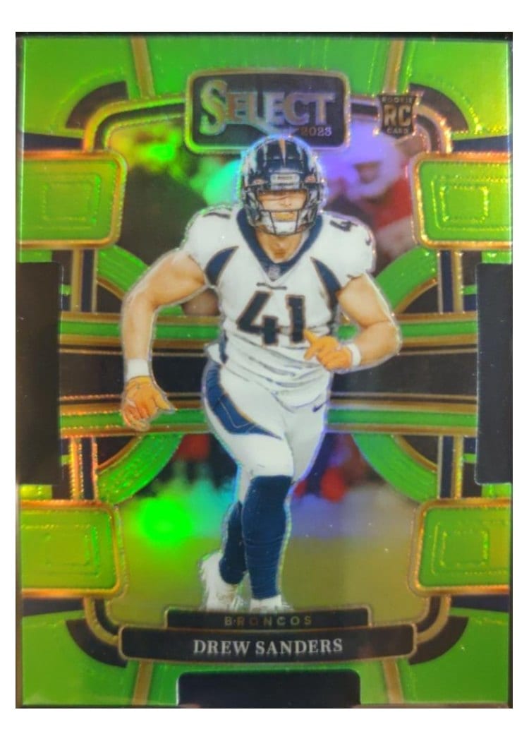2023 Panini Select Base Set Drew Sanders #30 card