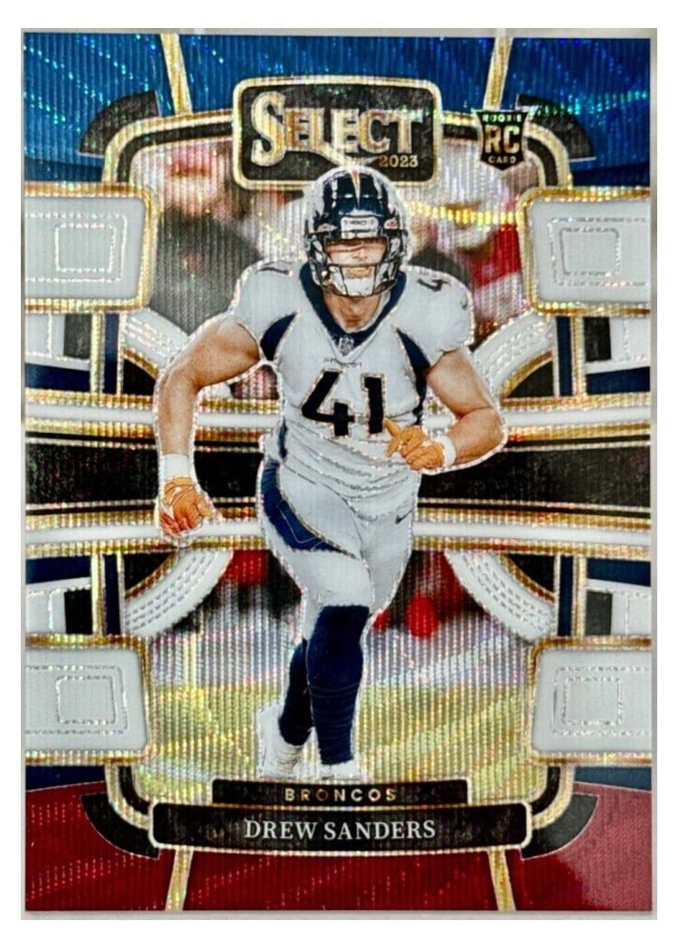 2023 Panini Select Base Set Drew Sanders #30 card