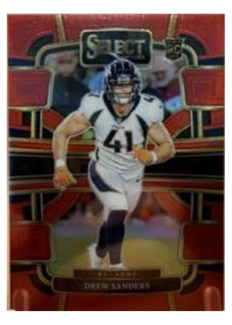 2023 Panini Select Base Set Drew Sanders #30 card