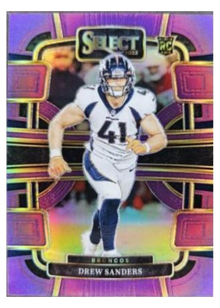 2023 Panini Select Base Set Drew Sanders #30 card