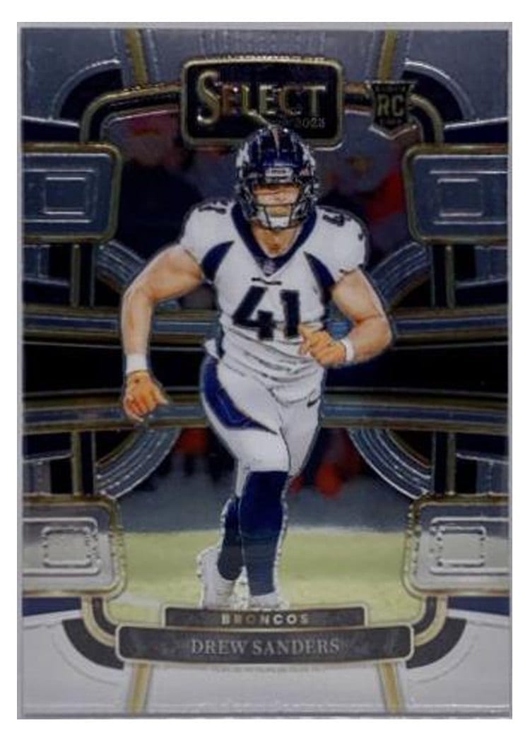 2023 Panini Select Base Set Drew Sanders #30 card